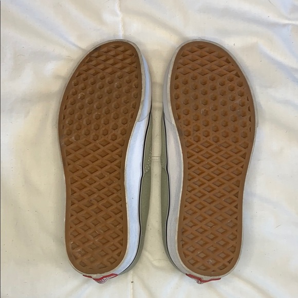 Sage Green Vans Authentic’s - Picture 3 of 3